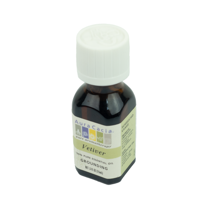 Aura Cacia - Vetiver Essential Oils (0.5 oz)