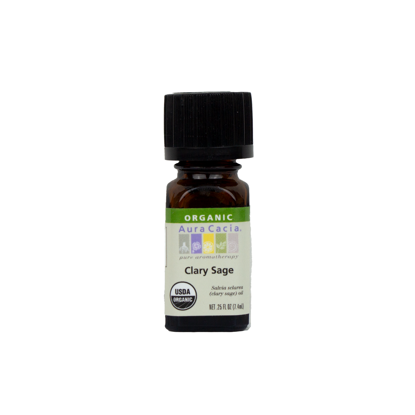 Aura Cacia Organic - Clary Sage Essential Oil (0.25 oz.)