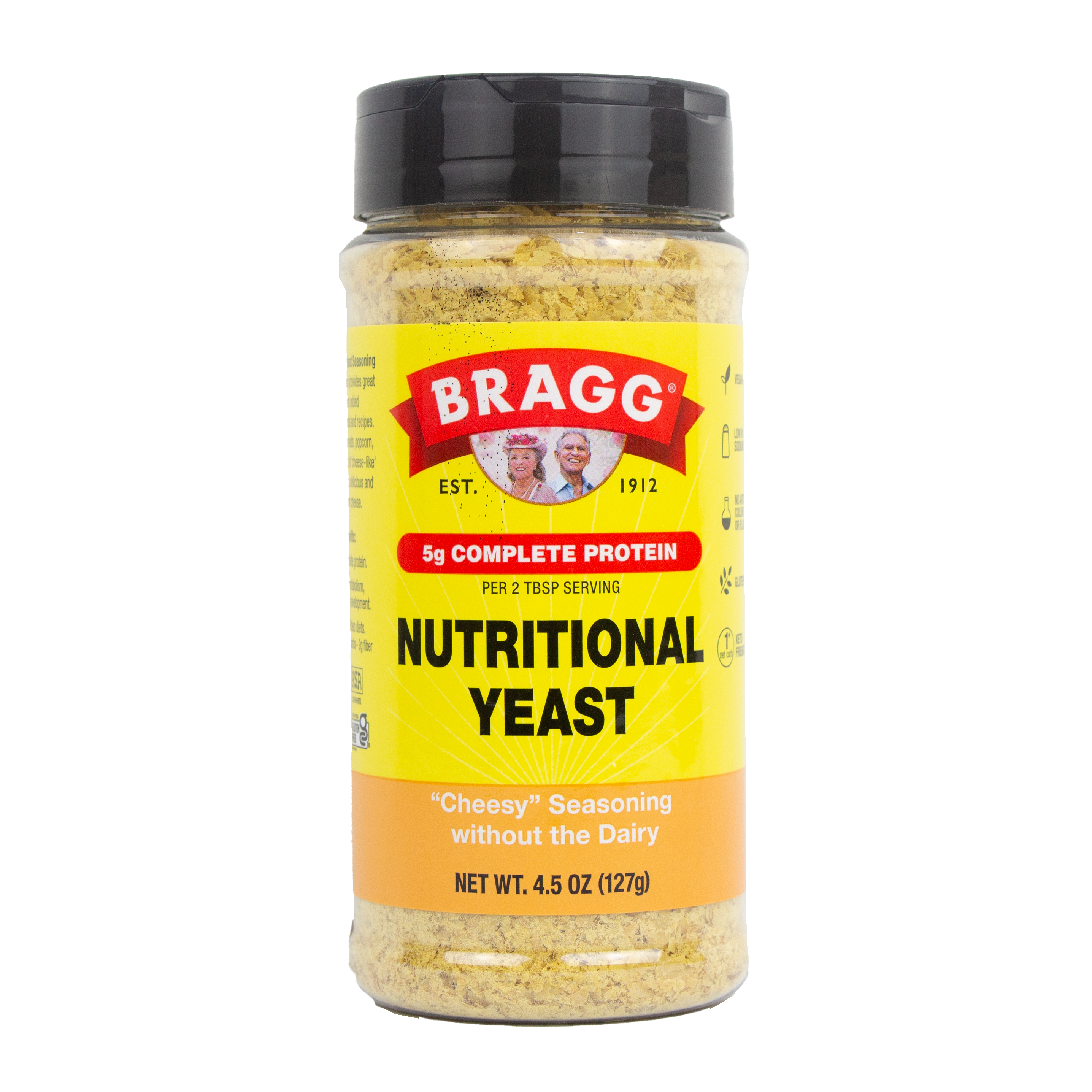 Bragg Nutritional Yeast - Cheesy Seasoning Without the Dairy ...