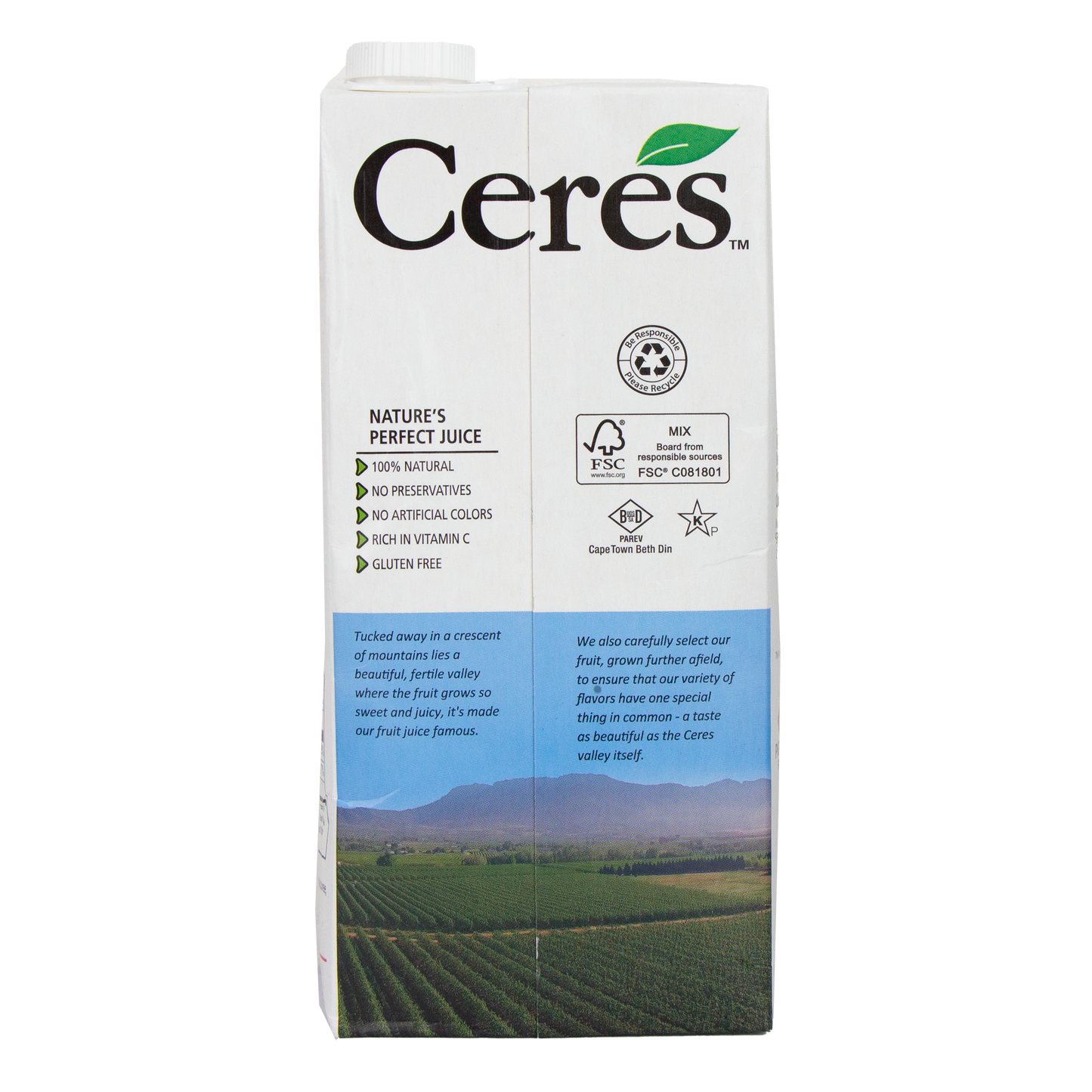 Ceres 100% Juice Blend - Papaya