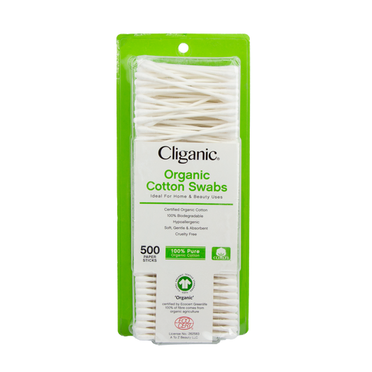 Cliganic - Organic Cotton Swabs