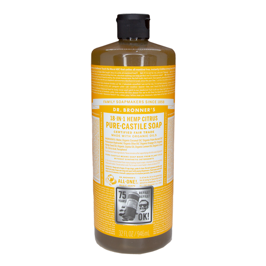 Dr. Bronner's - 18 in 1 Hemp Citrus Soap - (32 oz)