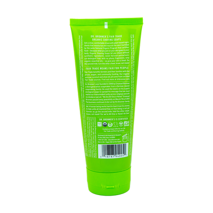 Dr. Bronner's Organic Shaving Soap - Lemongrass Lime