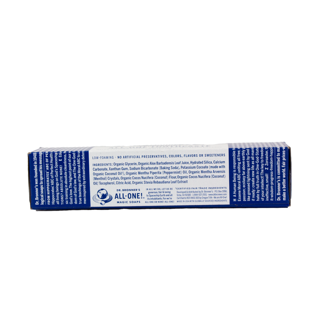 Dr. Bronners All One Toothpaste - Peppermint (1oz)