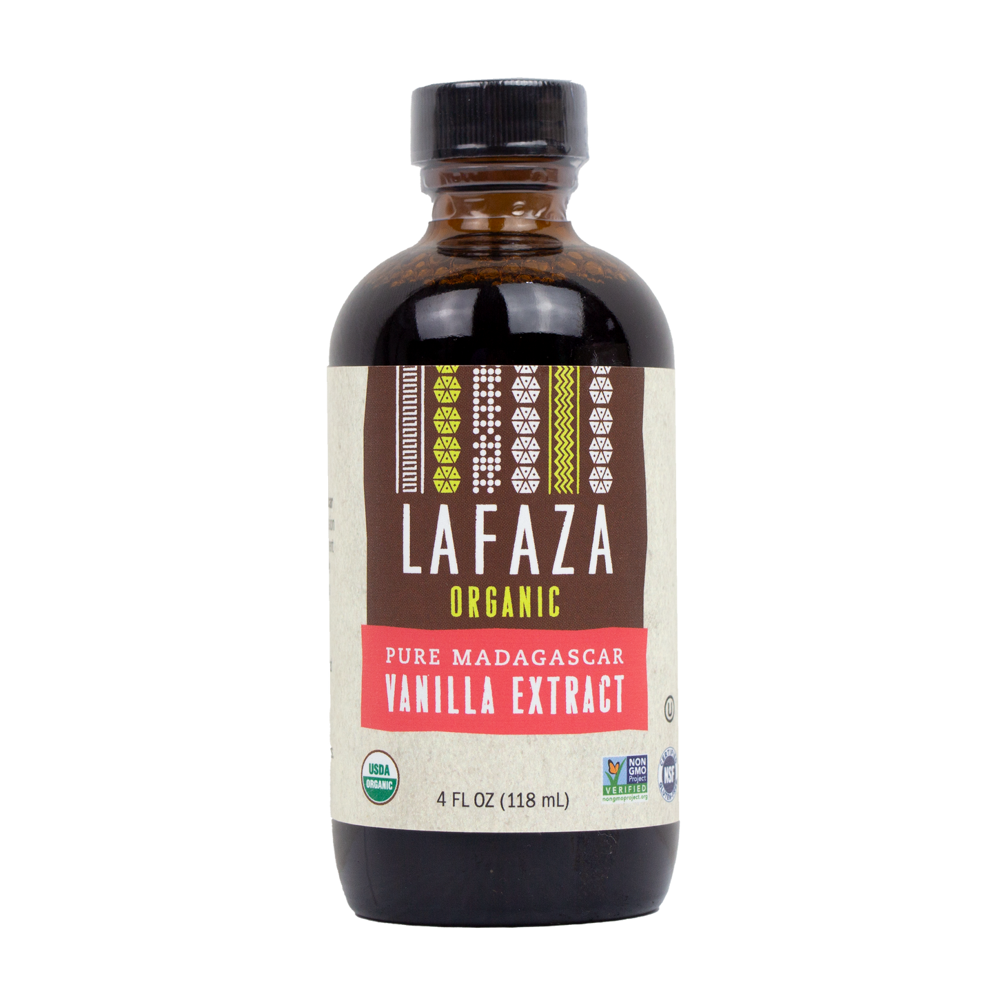 La Faza Organic - Pure Madagascar Vanilla Extract (4.0 oz)