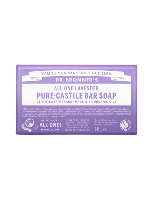 Dr. Bronner's Bar Soap- Lavanda