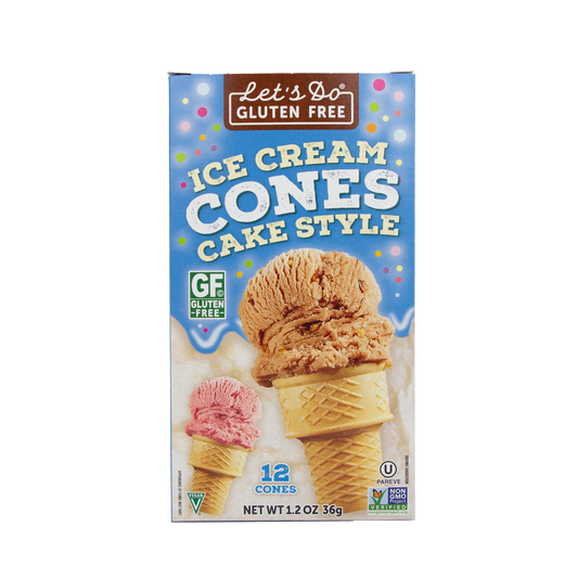 Let's Do Gluten Free Gluten Free Ice Cream Cones