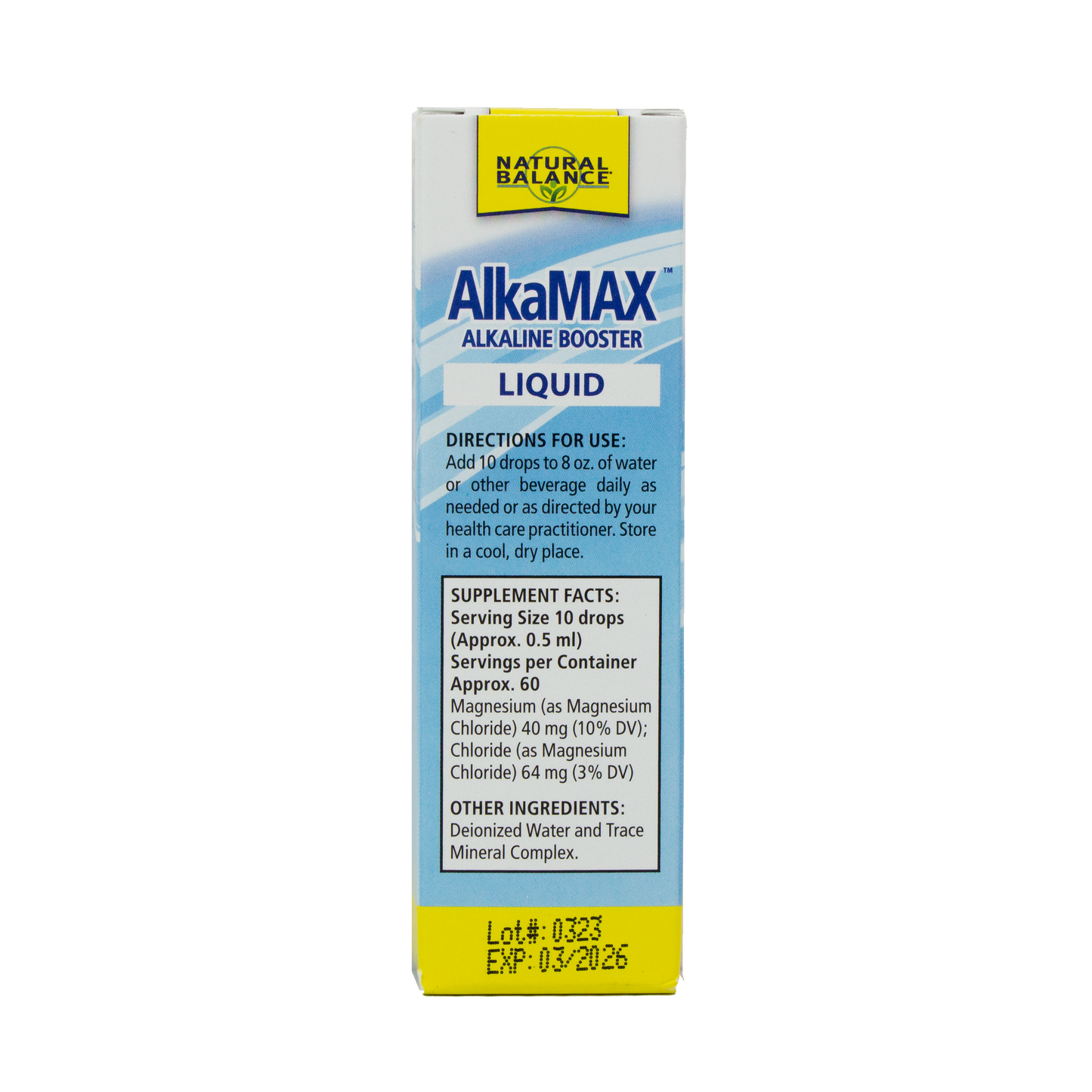 Natural Balance - AlkaMAX Alkaline Booster Liquid