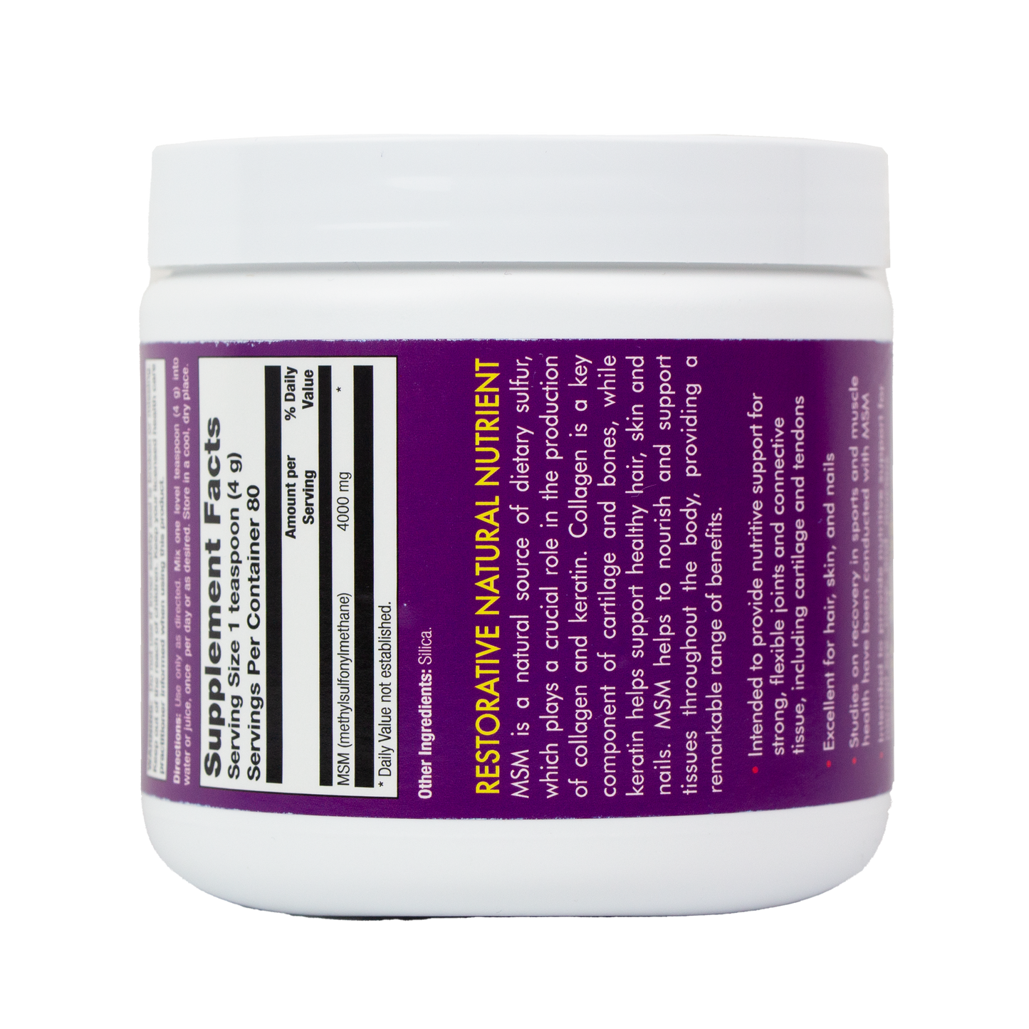 Natural Balance - MSM Powder Joint & Muscle Health Support