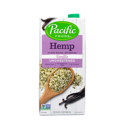 Pacific Foods - Hemp Milk - Vanilla Unsweetened (32 oz)