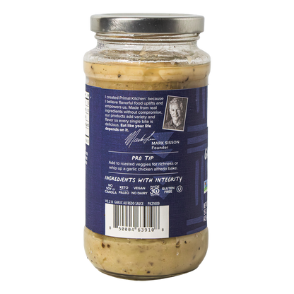 Primal Kitchen - No Dairy Garlic Alfredo Sauce Made with Avocado Oil