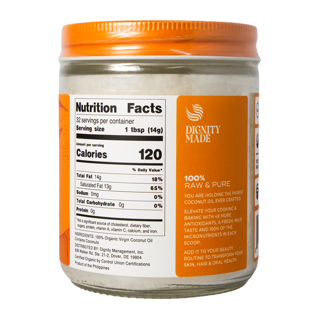 Dignity Made - Raw Coconut Oil