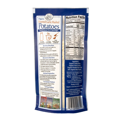 Edward and Sons - Roasted Garlic Mashed Potatoes