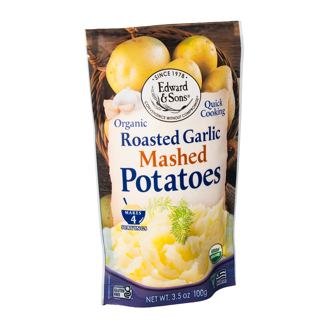 Edward and Sons - Roasted Garlic Mashed Potatoes