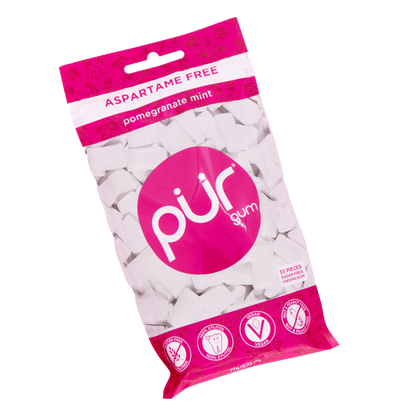 PUR - Pomegranate Mint 55 Piece Gum