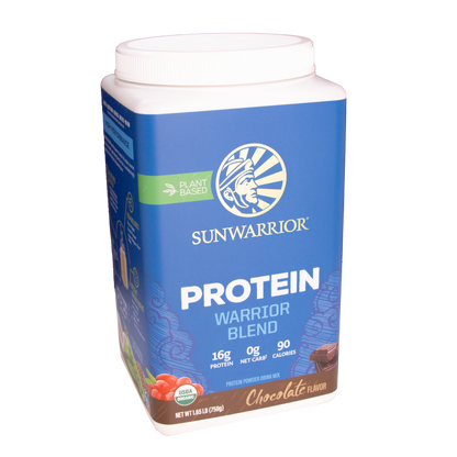 Sunwarrior Protein - Warrior Blend Chocolate (1.65 LB)