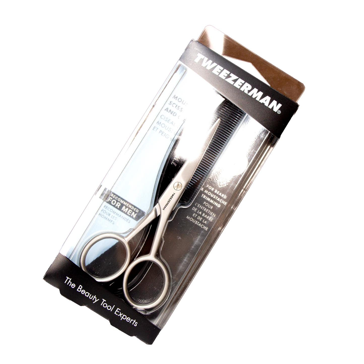 Tweezerman - Moustache Scissors and Comb Model