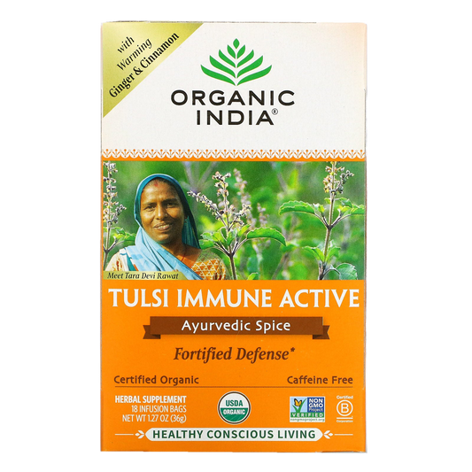 Organic India - Tulsi Immune Active - Ayurvedic Spice