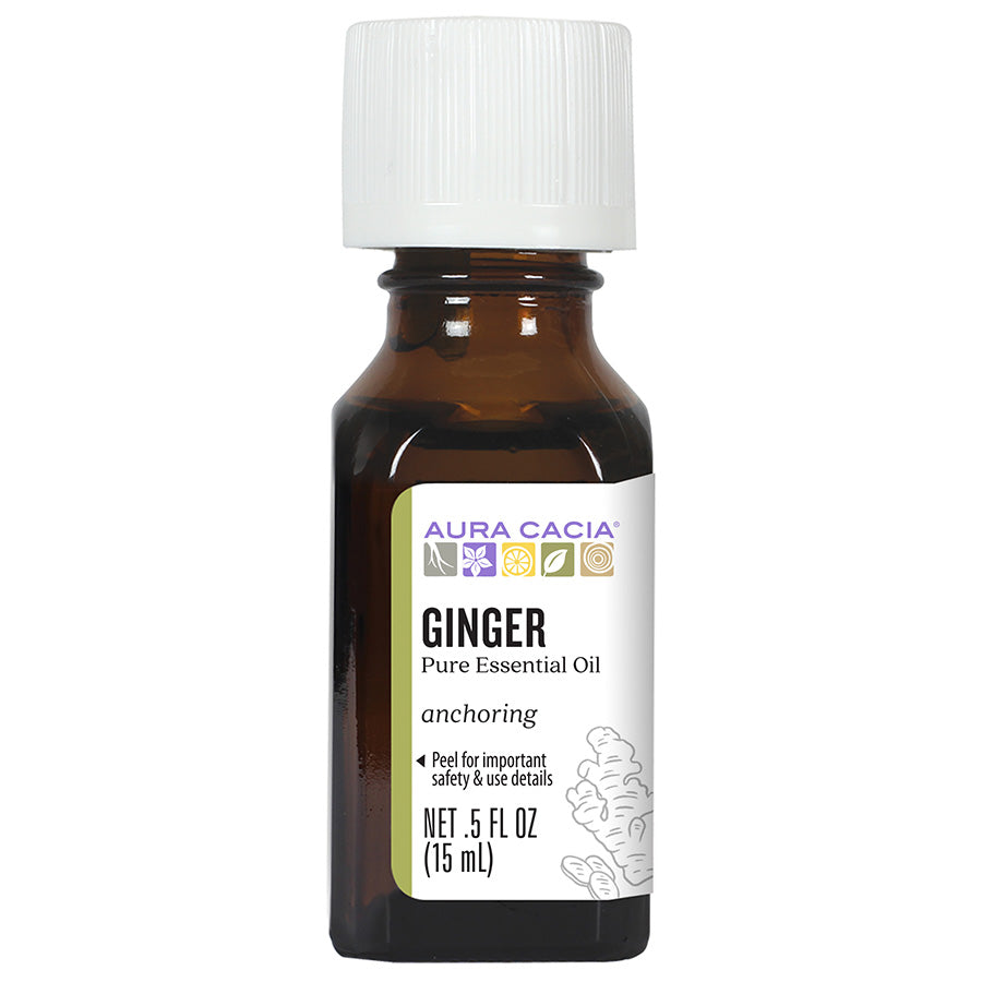 Aura Cacia - Ginger Essential Oil (0.5 oz)