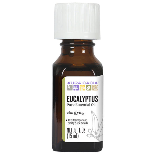 Aura Cacia - Eucalyptus Essential Oil (0.5 oz)