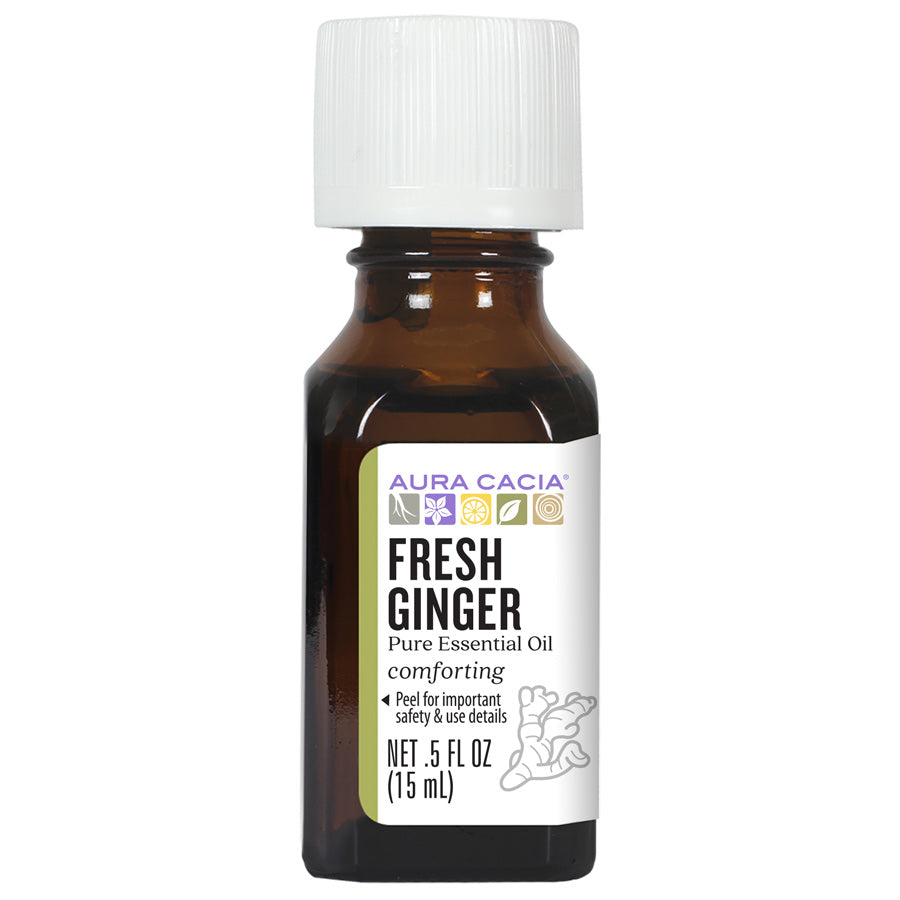 Aura Cacia - Fresh Ginger Essential Oil (0.5 oz.)