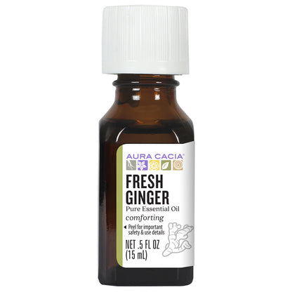 Aura Cacia - Fresh Ginger Essential Oil (0.5 oz.)