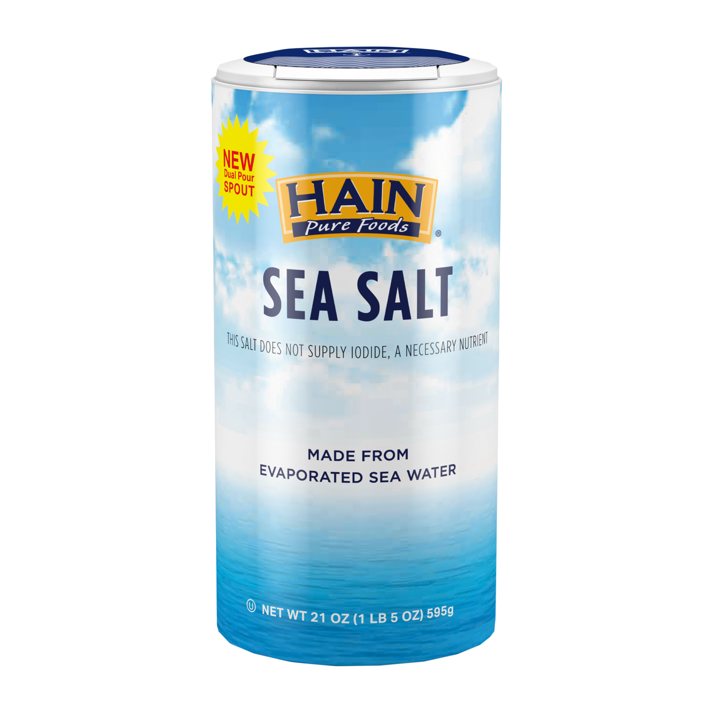 Hain Pure Foods - Sea Salt (21 oz)