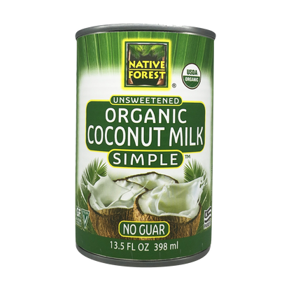 Native Forest - Unsweetened Organic Coconut Milk (No Guar) - (13.5 oz)