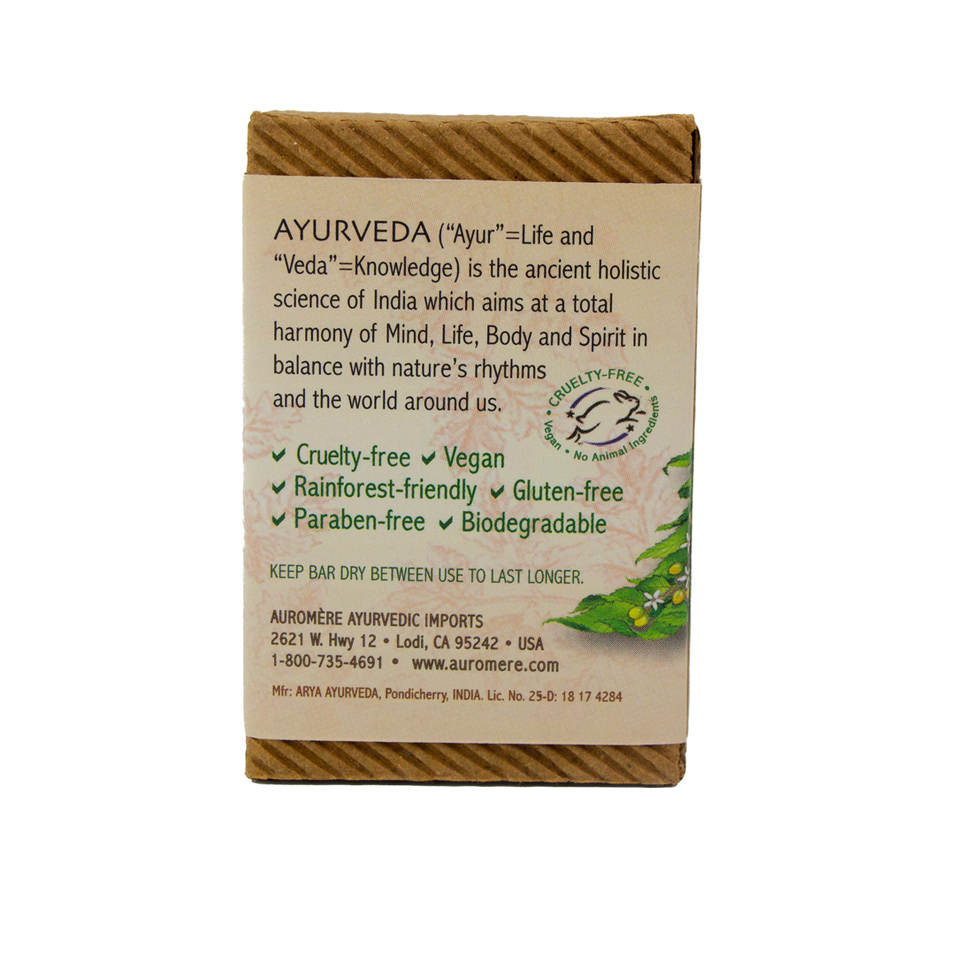 Auromere- Ayurvedic Bar Soap Sandalwood-Turmeric