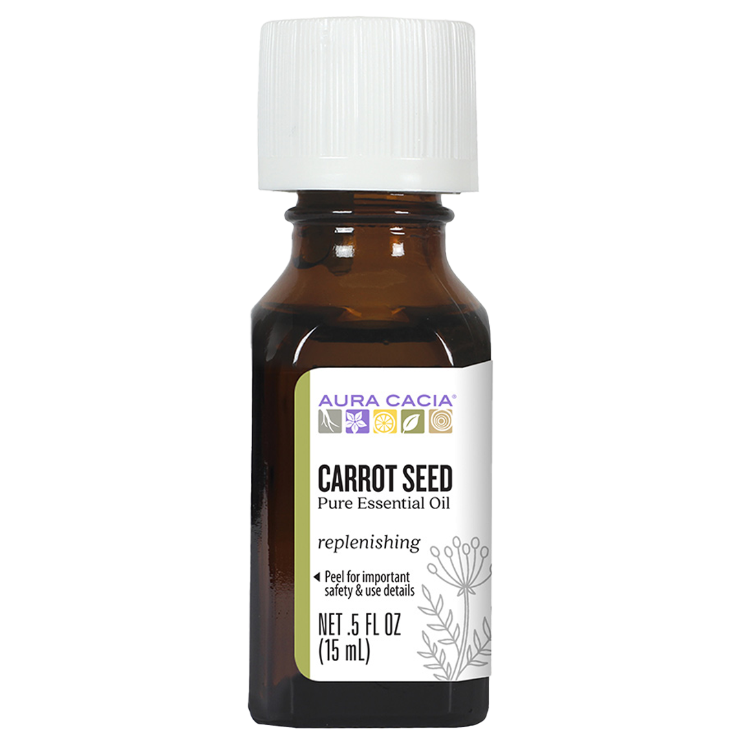 Aura Cacia - Carrot Seed Essential Oil (0.5 oz.)