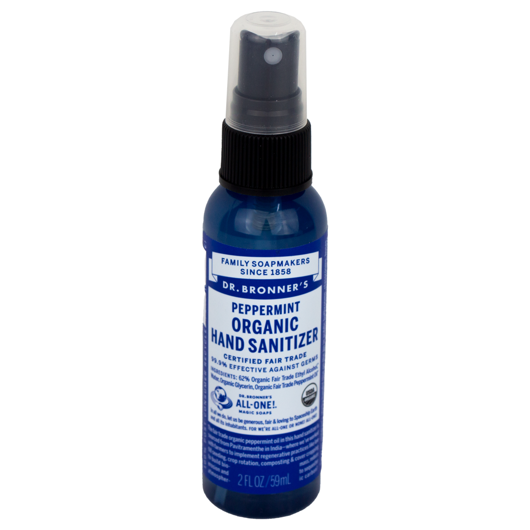 Dr. Bronner's Peppermint Hand Sanitizer