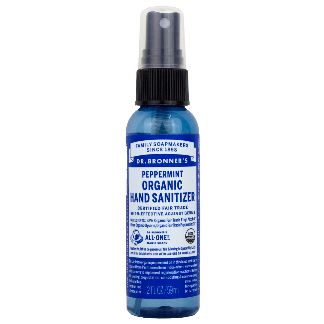 Dr. Bronner's Peppermint Hand Sanitizer