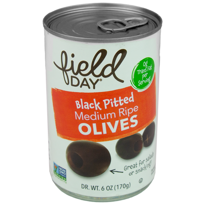 Field Day Black Pitted Medium Olives