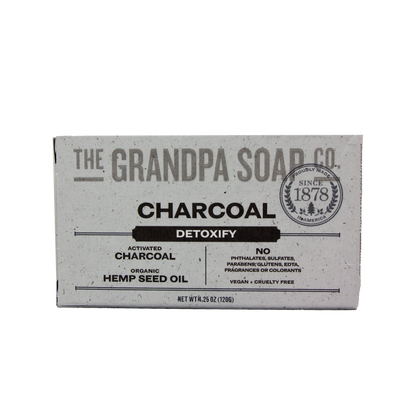 The Grandpa Soap Co. - Charcoal Detoxify Bar Soap