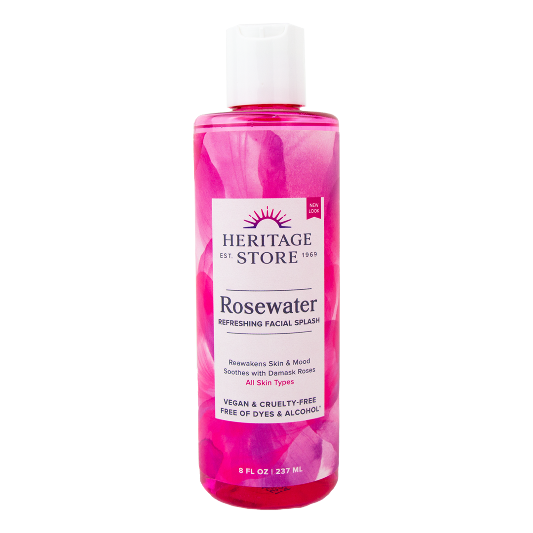 Heritage Store - Rosewater Refreshing Facial Splash (8 oz)