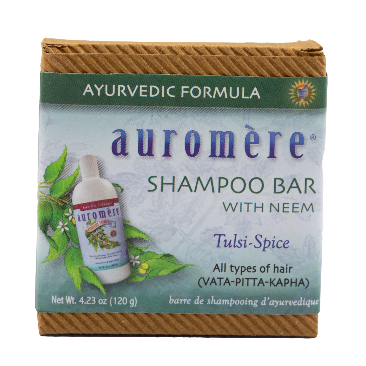 Auromere- Shampoo Bar - Tulsi-Spice