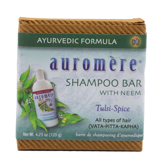 Auromere- Shampoo Bar - Tulsi-Spice