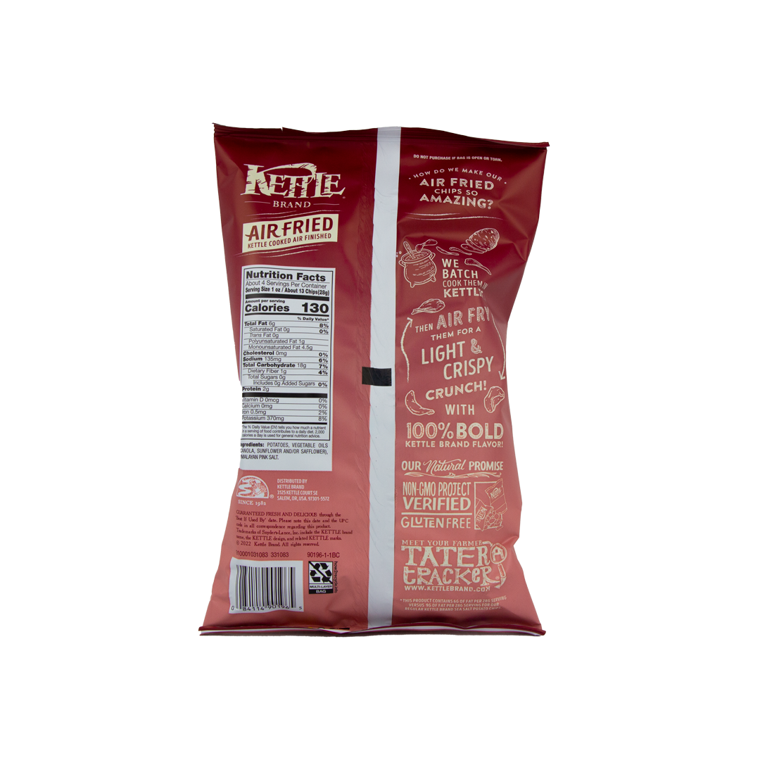 Kettle Brand- Air Fried Himalayan Salt Chips (4.25 oz)