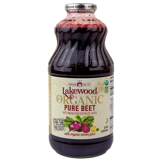 Lakewood - Organic Pure Beet Juice 32 oz. (Store Pick-Up Only)