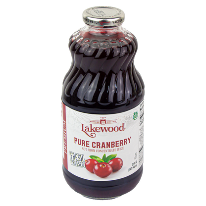 Lakewood Pure Cranberry Juice 32 oz (In Store Pick-Up Only)