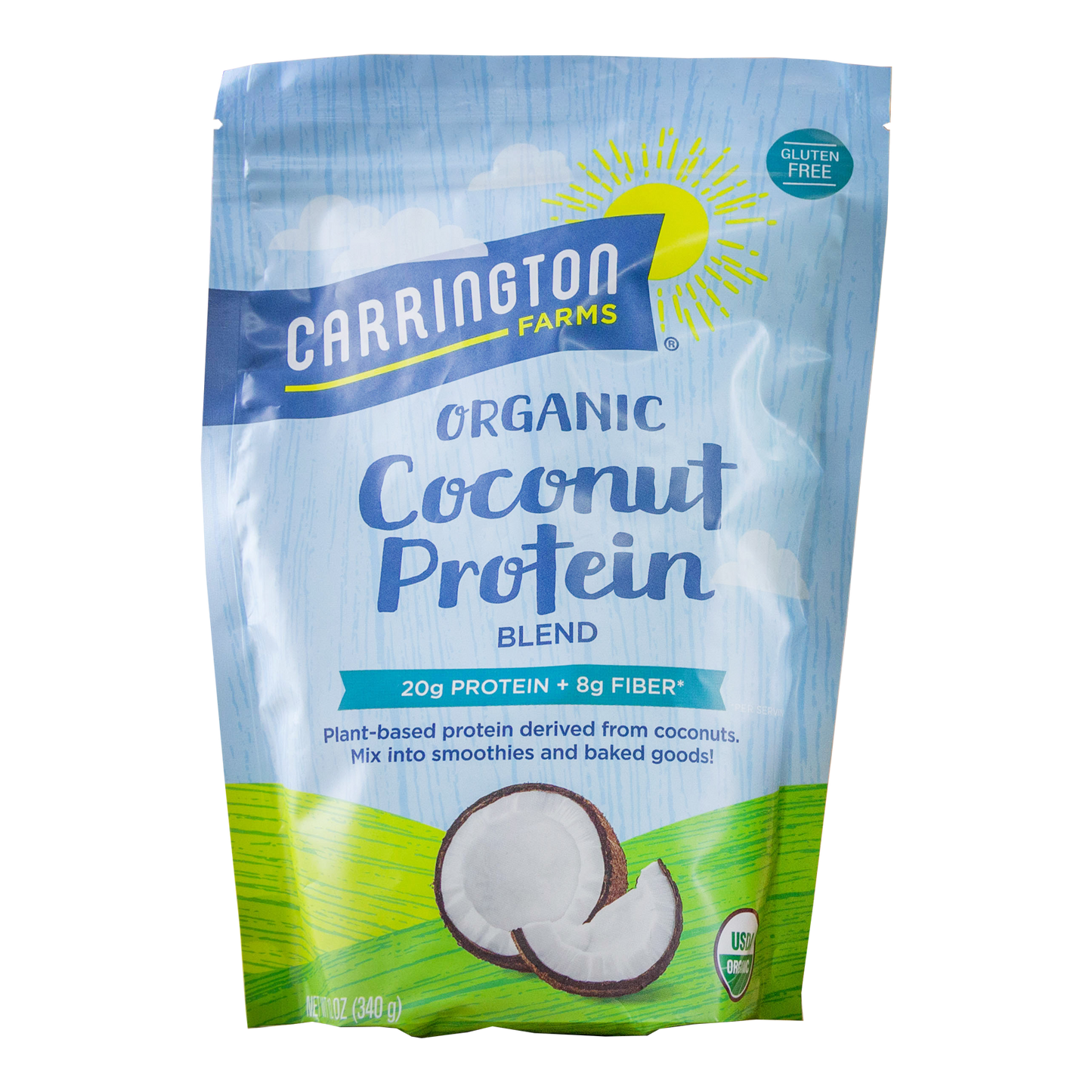 Carrington Farms - Organic Coconut Protein Blend (12 oz)
