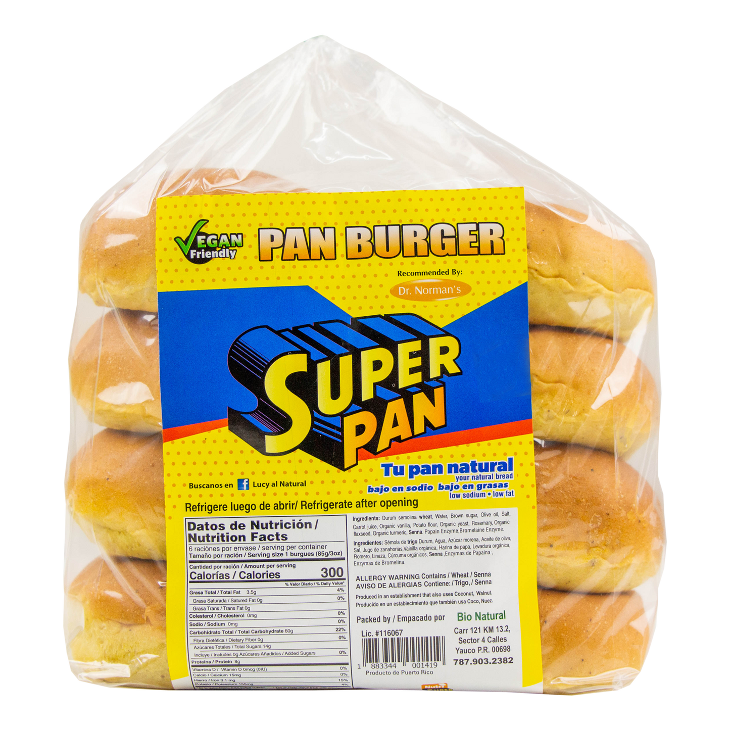 Super Pan - Pan Hamburger (In Store Pickup Only)