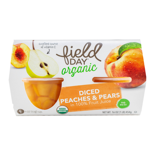 Field Day Organic - Diced Peaches & Pears