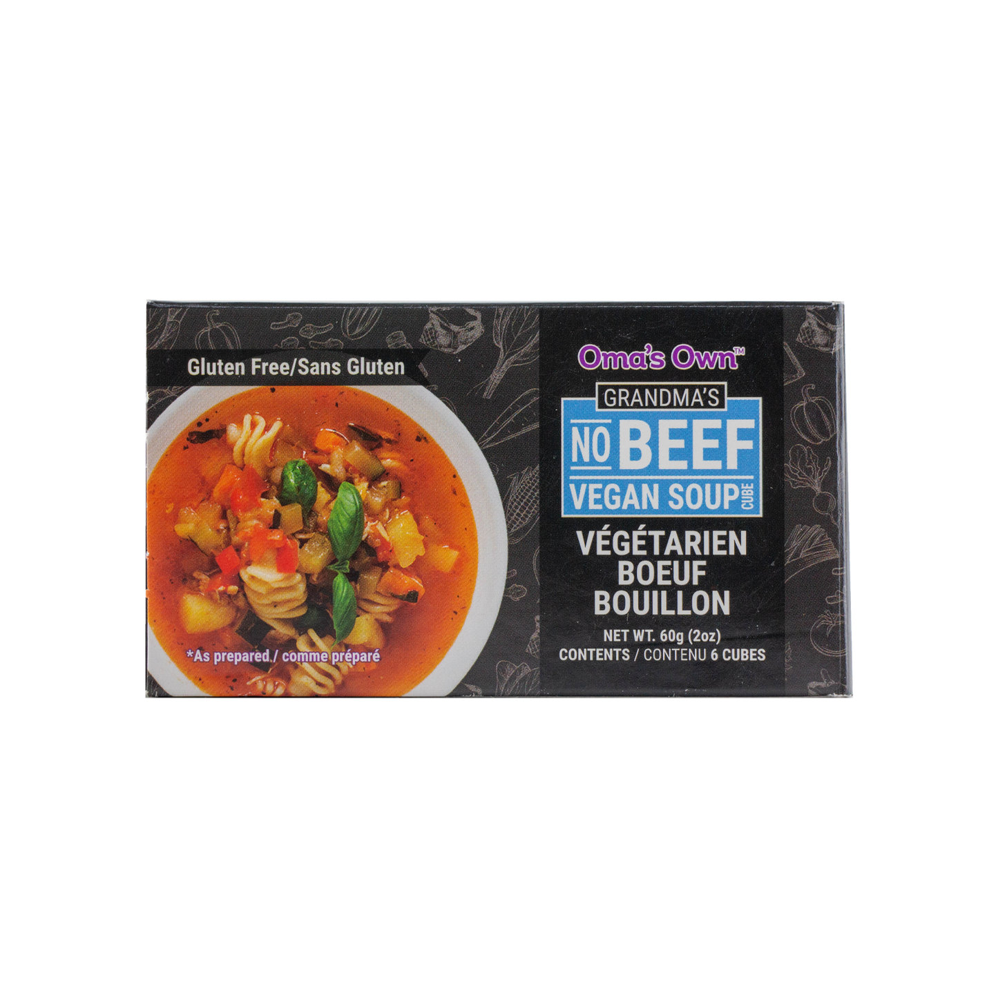 Oma's Own - Grandma's No Beef Vegan Soup