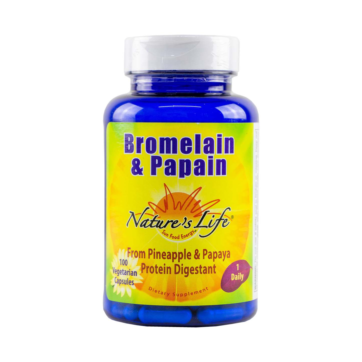 Nature's Life - Bromelain & Papain - 100 Vegetarian Capsules