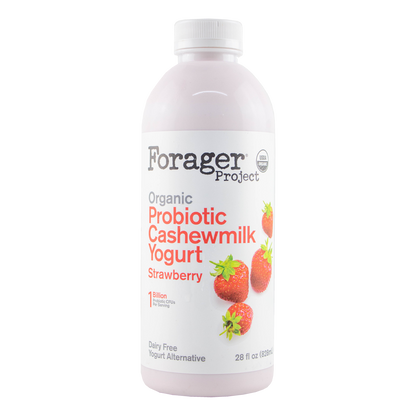 Forager Project - Organic Probiotic Cashewmilk Yogurt - Strawberry (28oz) (Store Pick-Up Only)