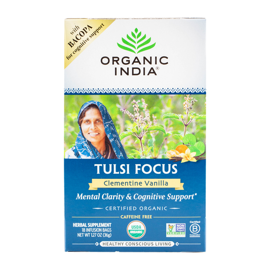 Organic India - Tusli Focus - Clementine Vanilla