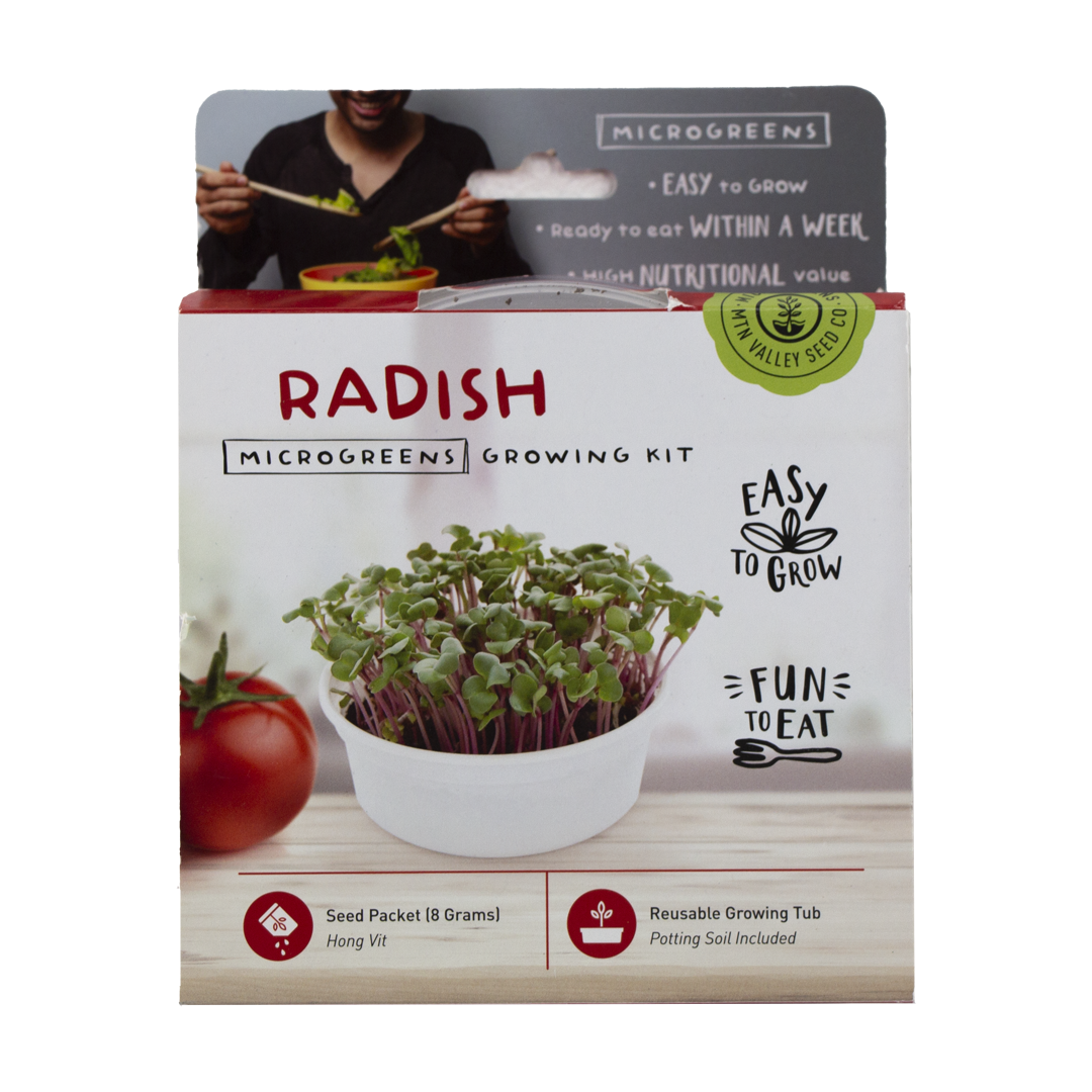 Mini Microgreens Growing Kit- Rabano – Bioshackstore.com