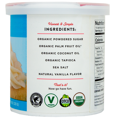 Miss Jones - Vanilla Frosting