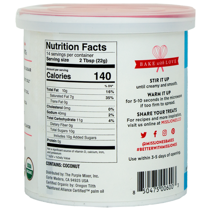 Miss Jones - Vanilla Frosting